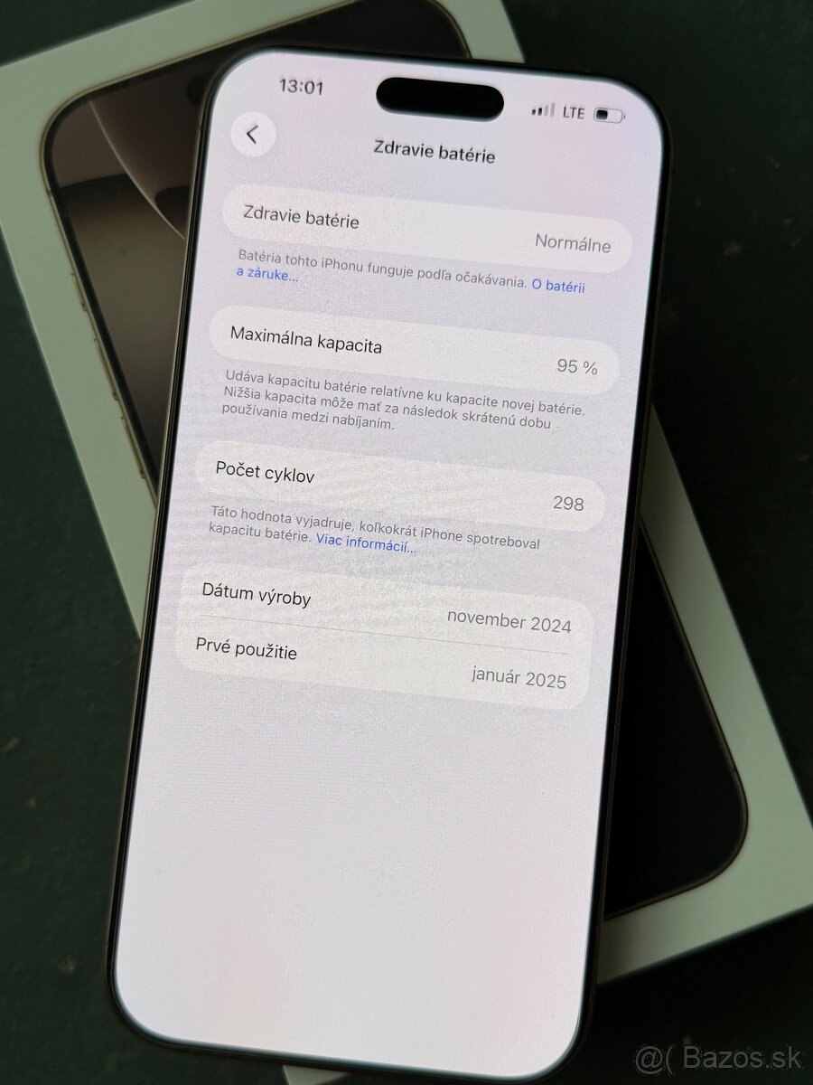 iPhone 16 pro max 256gb gold - 6