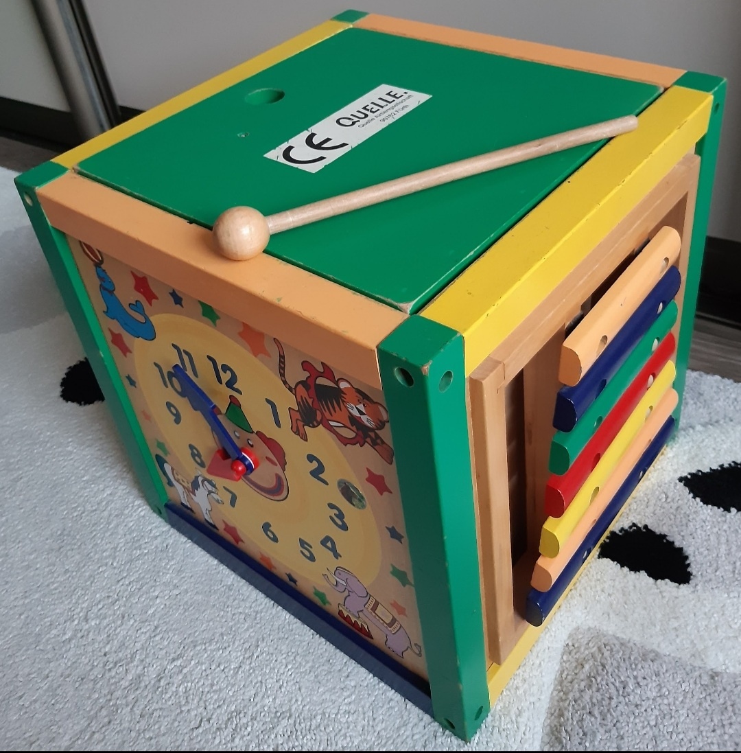 didakticka kocka 5v1. Rozmer 30x30cm - 6