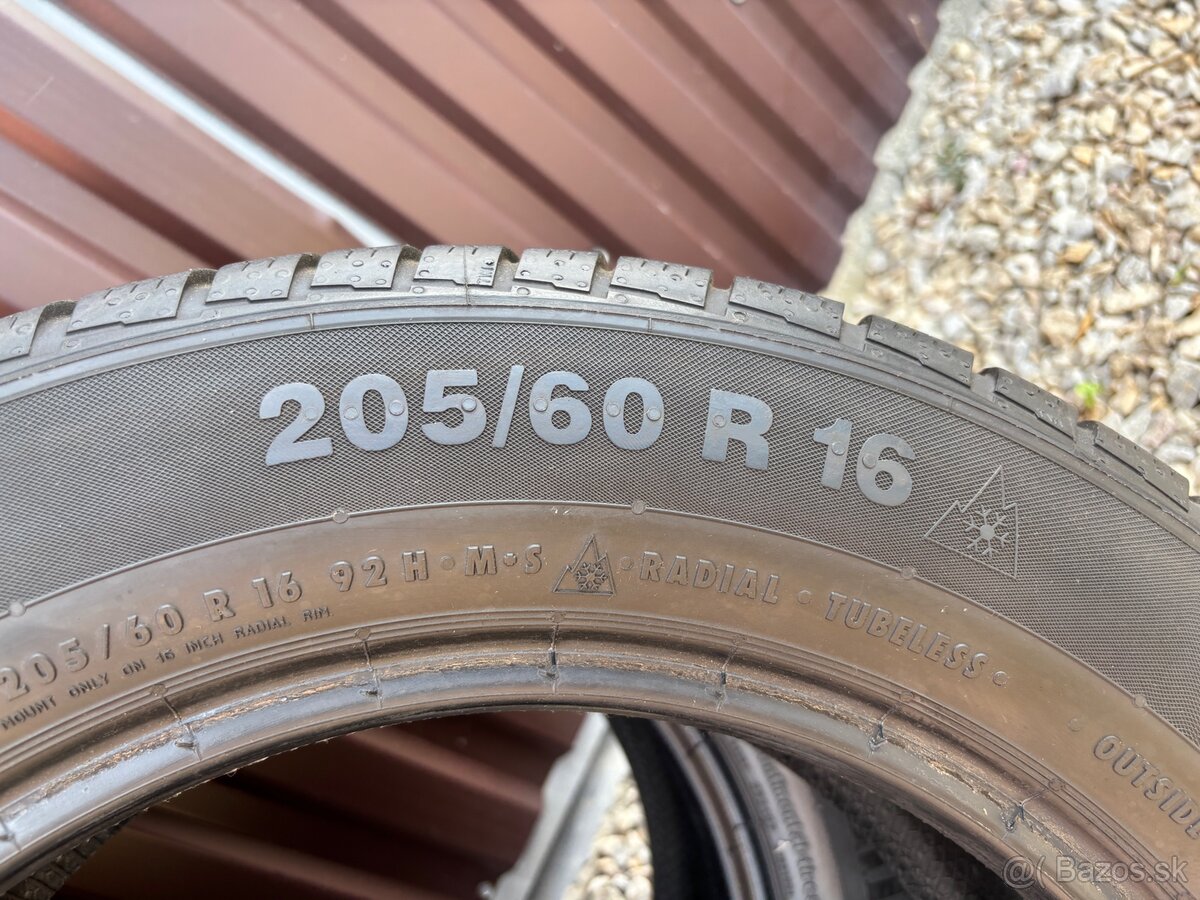 205/60 R16 Continental Contiwintercontact - zimne - 6