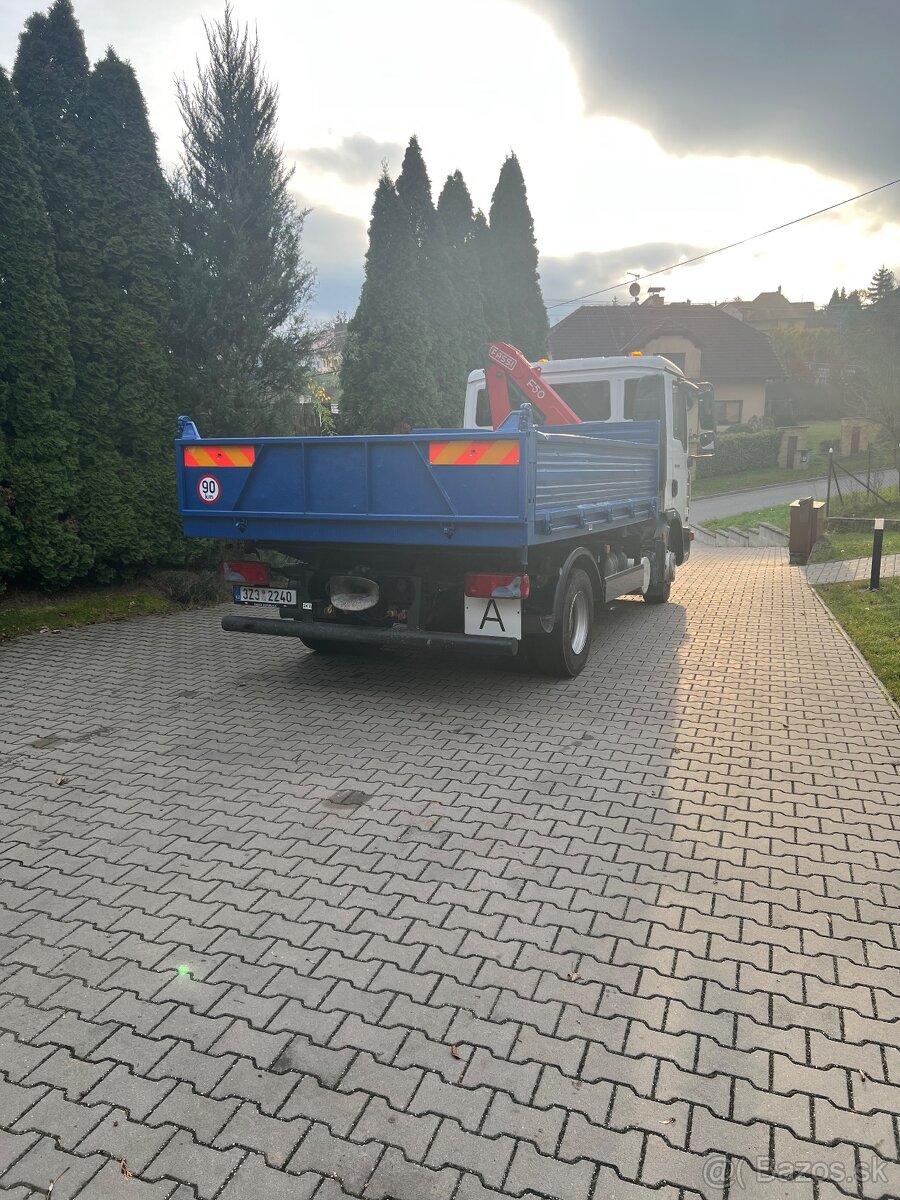 MAN tgl 8.180 3str. Skl. S hydraulickou rukou - 6