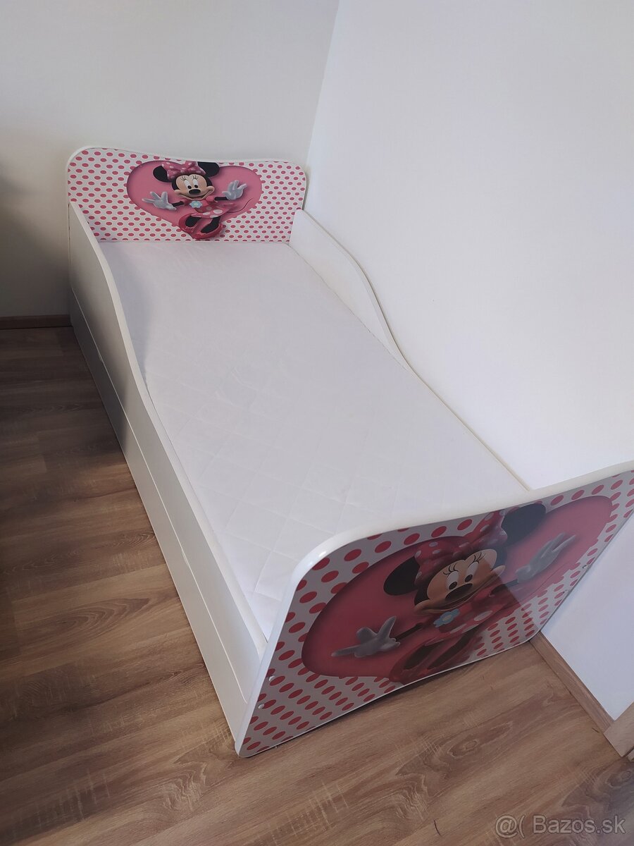 Detská posteľ Minnie Mouse 160 x 80 cm - 6