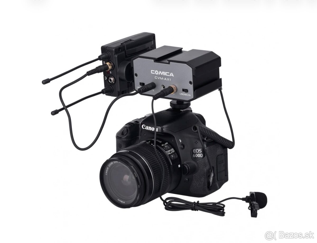 Comica CVM-AX1 dvojkanálový audio mixer - 6