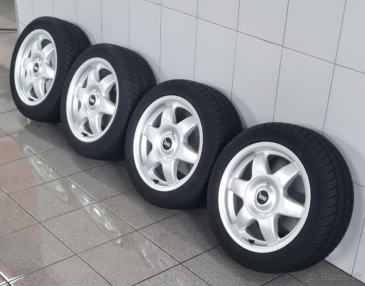 ORIGINÁL INTRA (YOUNGTIMER) HLINÍKOVÉ DISKY 4X100 R15 - 6