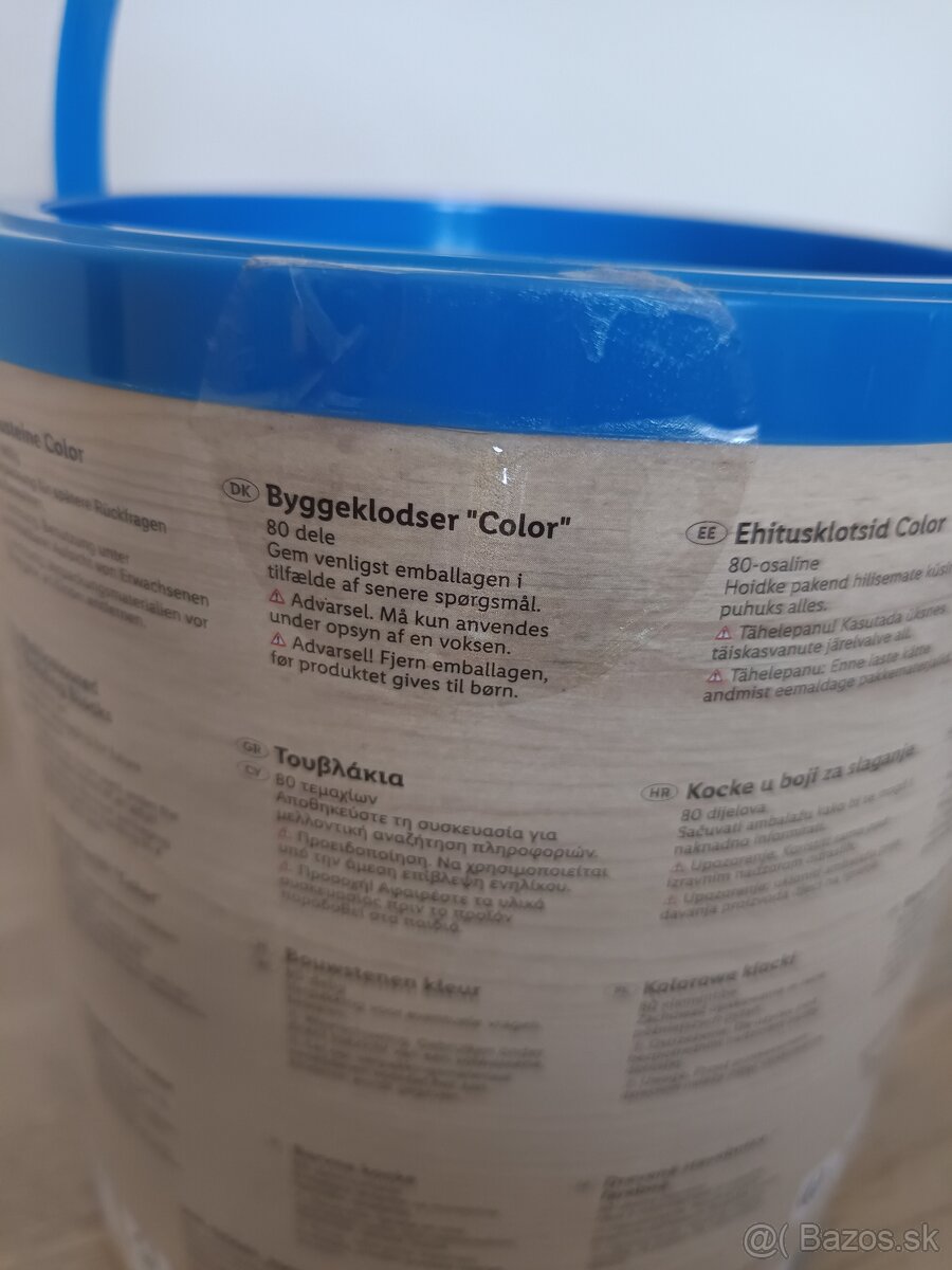 Drevená stavebnica 80 kusov - 6