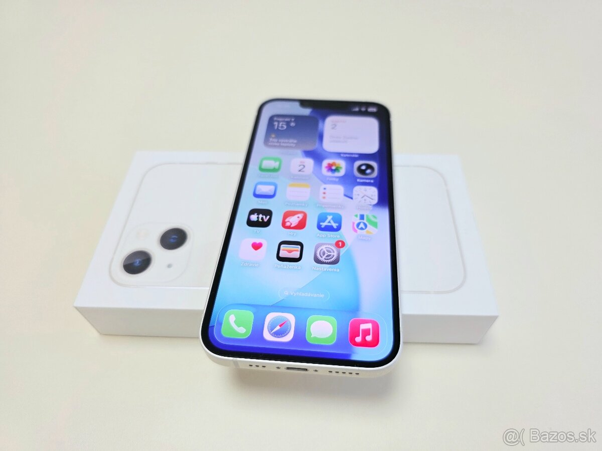 APPLE IPHONE 13 128gb STARLIGHT,BATERKA 100% - 6