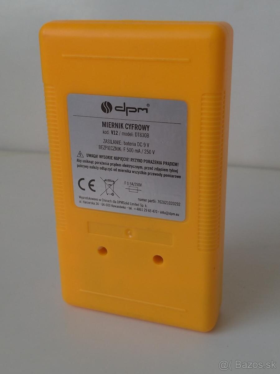 Multimeter digitálny DT830B - 6