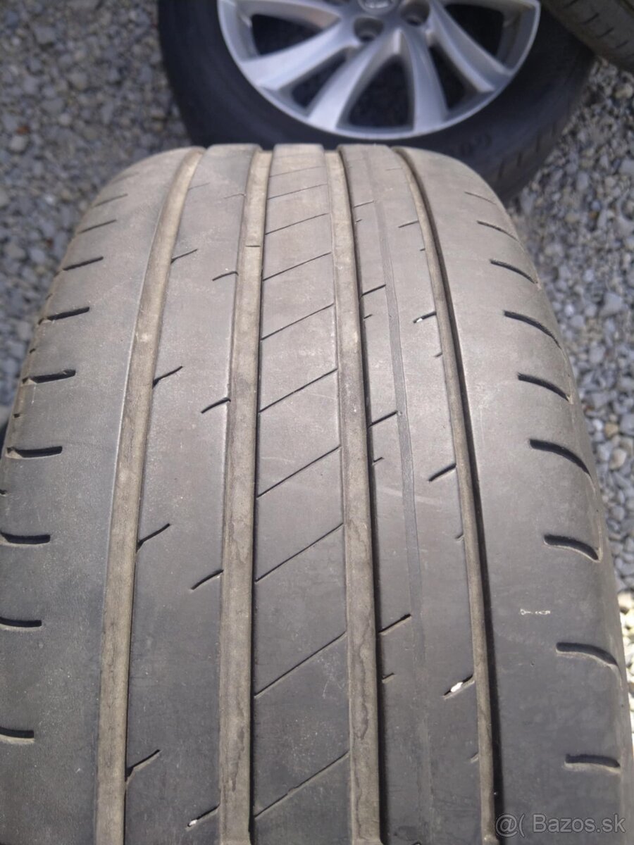 16" alu MAZDA + letné pneu originál. - 6