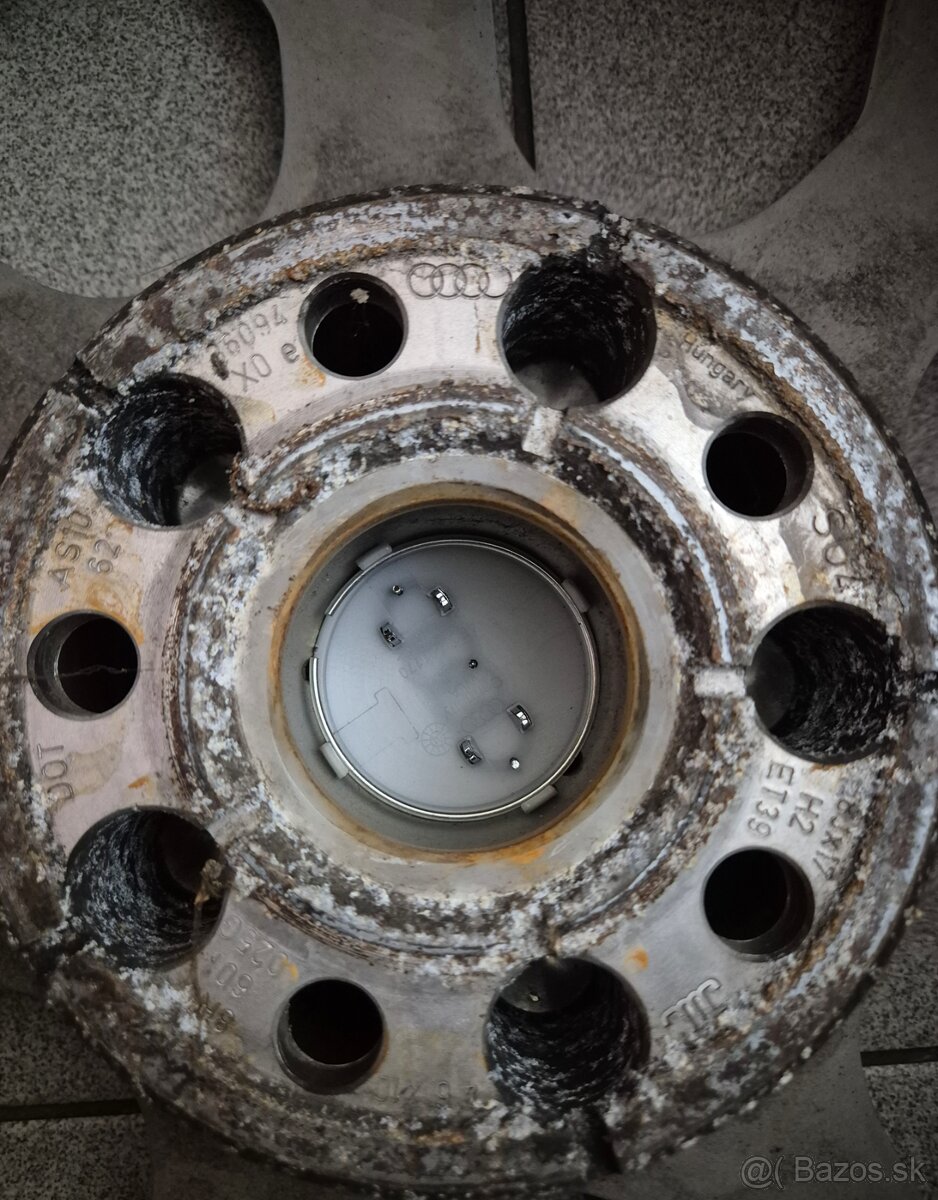 Originálne disky Audi 17" – 8Jx17 ET39 (5x112) - 6