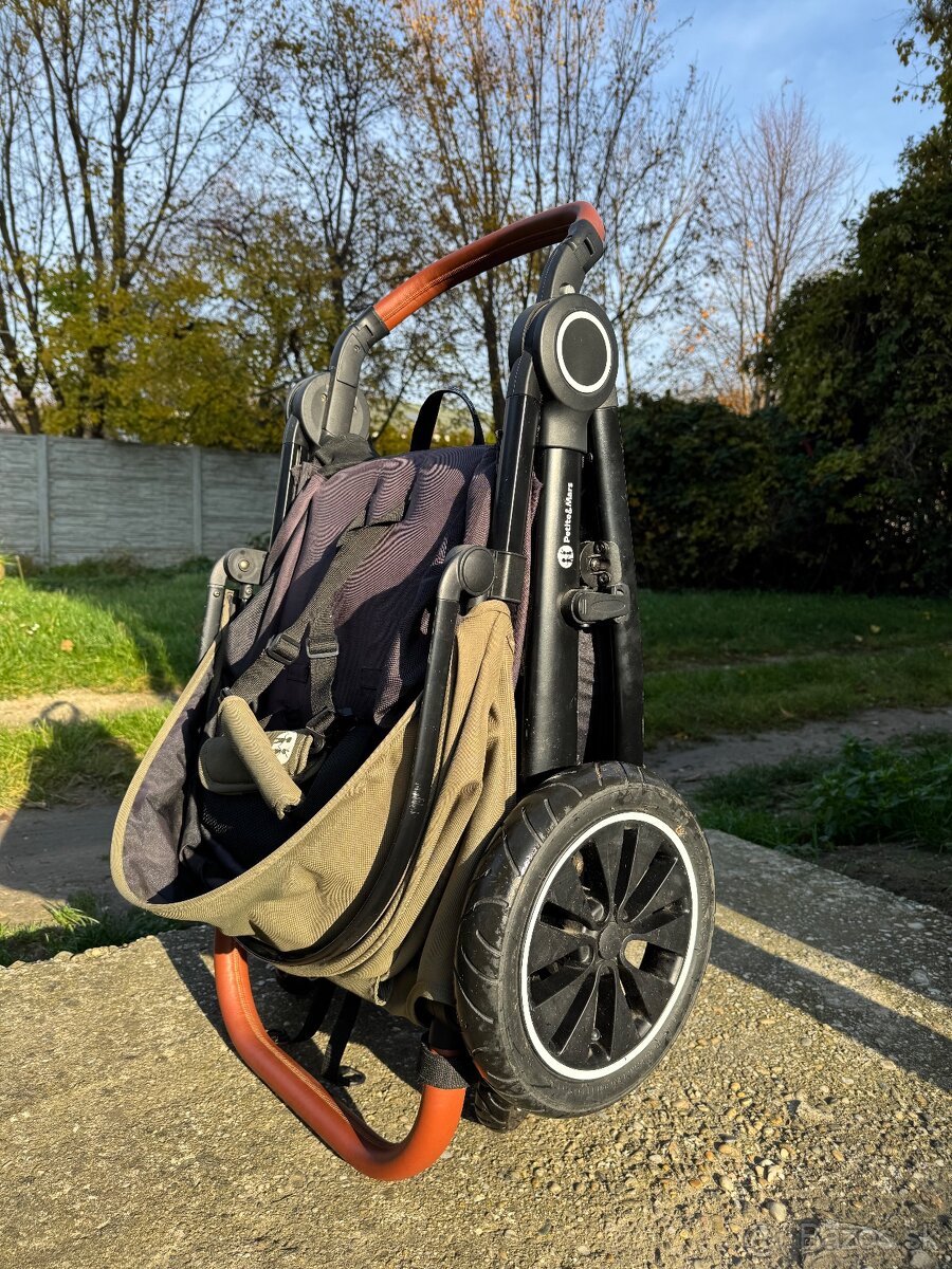 Športový kočík Petite&Mars Street2 Air Oak - 6