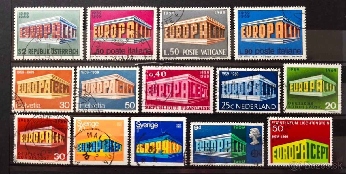 Známky Európa - 6