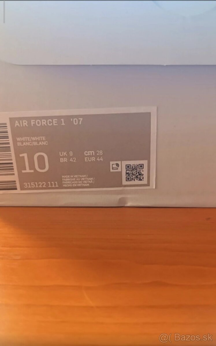 Nike air force 1 biele - 6