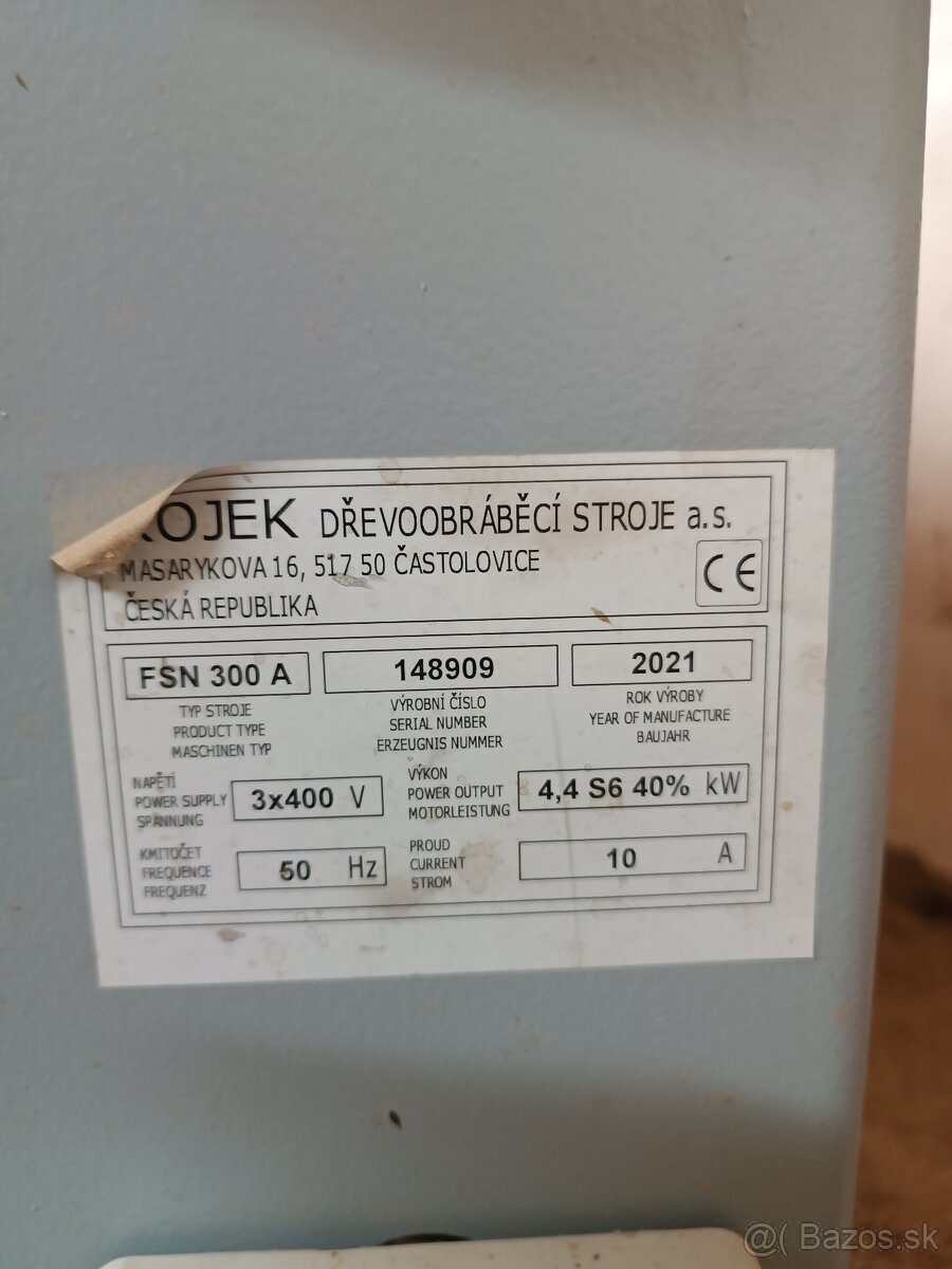 Spodná fréza-Rojek FSN 300A. - 6