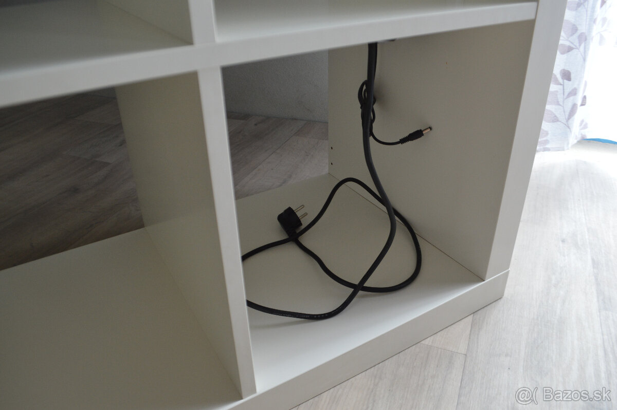 Knižnica regál Kallax policový regál s LED osvetlením - 6