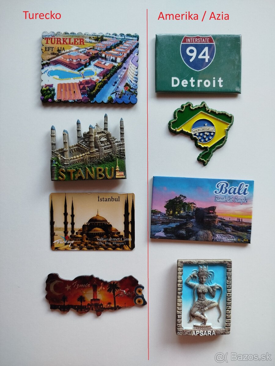 Predám magnetky, prevazne z Europy - 6