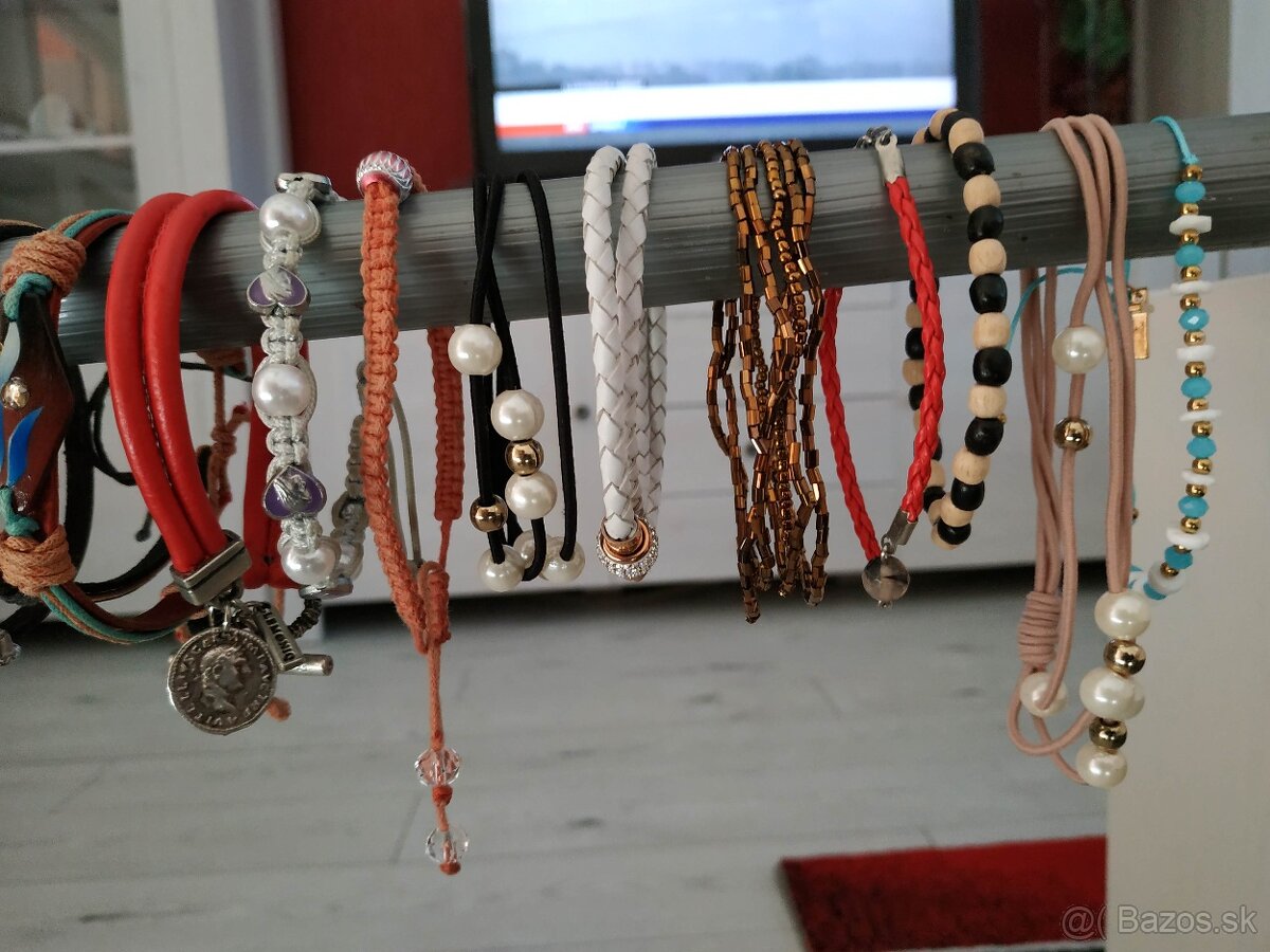 Náramky - bižutéria 86ks - 6