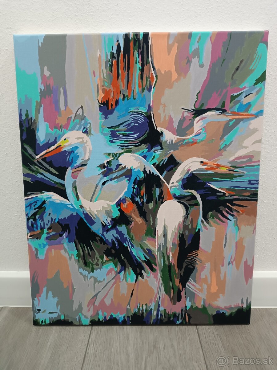 Ručne maľované obrazy 50x40 cm - 6