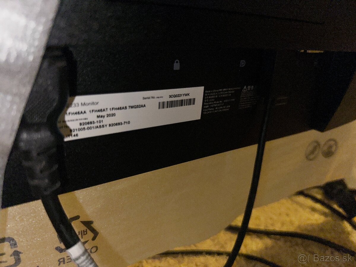 Monitor 23 HP E233 2x - 6
