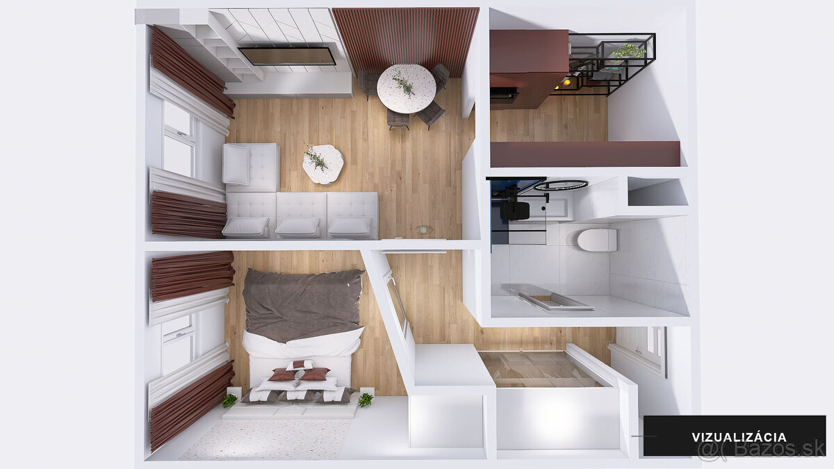 NA PREDAJ 1,5-IZBOVÝ BYT, 39,03 M², MIŠKOVECKÁ, KOŠICE JUH - 6