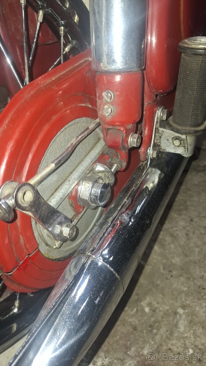 Jawa CZ 150 typ 352, 1954 polbubon - 6