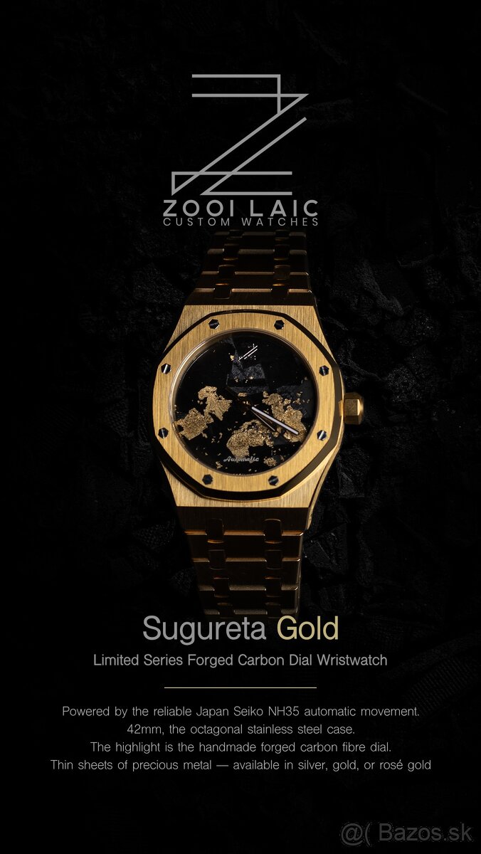 Automatické hodinky - jedinečné s karbonovým číselníkom - 6