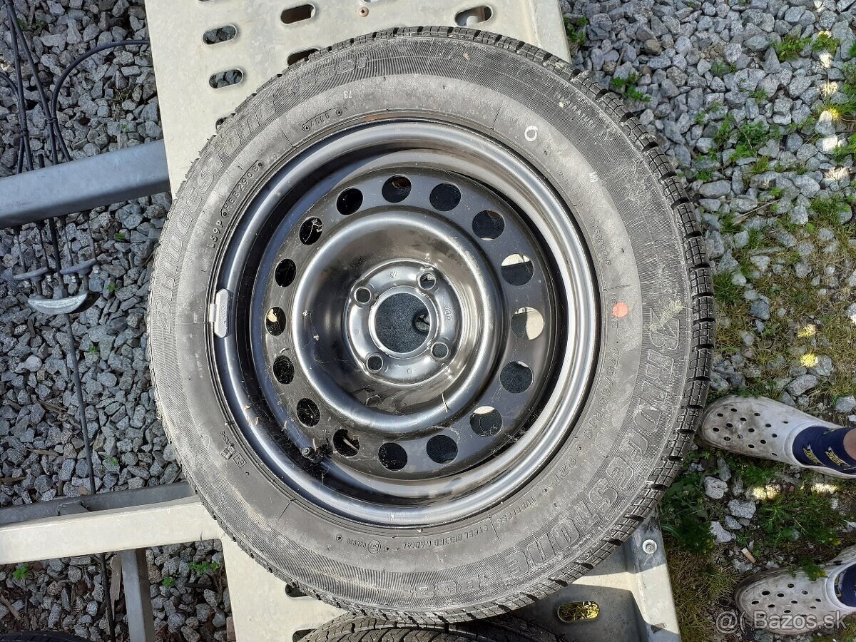 Predám 2 kusi kolies 175/65 R14 4x100 Renault thalia - 6