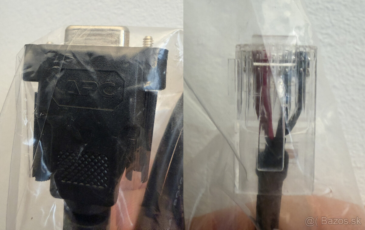 Predám komunikačné káble k UPS APC - USB alebo Serial - 6