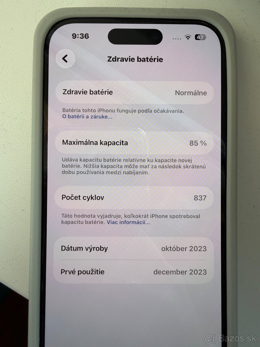 Predám Iphone 15 128GB - 6