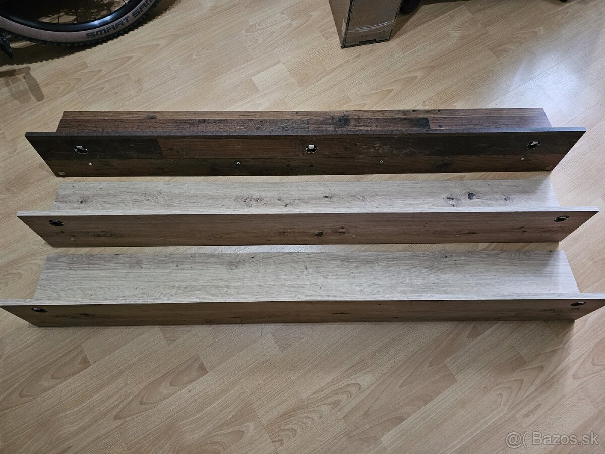 Poličky na Stenu 3ks - 6