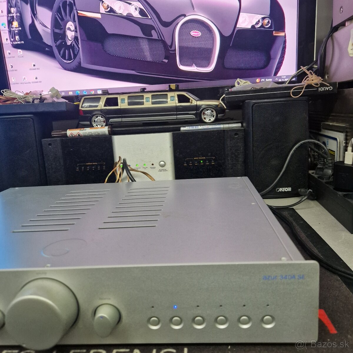 CAMBRIDGE AUDIO AZUR-340A..intrgrovaný stereo zosilovač... - 6