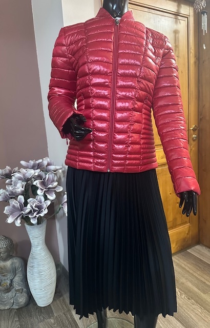 Ružovočervená metalická vetrovka GUESS originál - 6