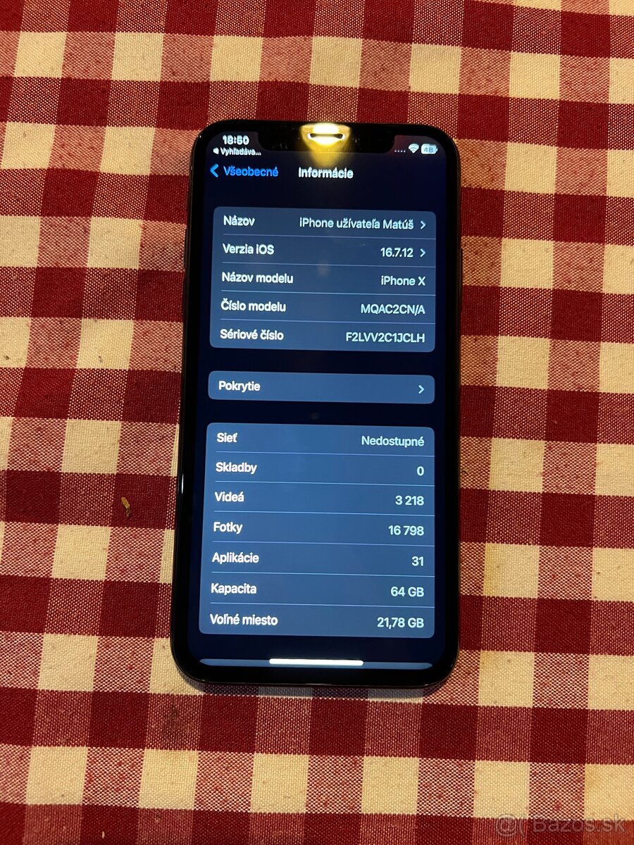 Apple iPhone X 64GB | 99% BATÉRIA - 6