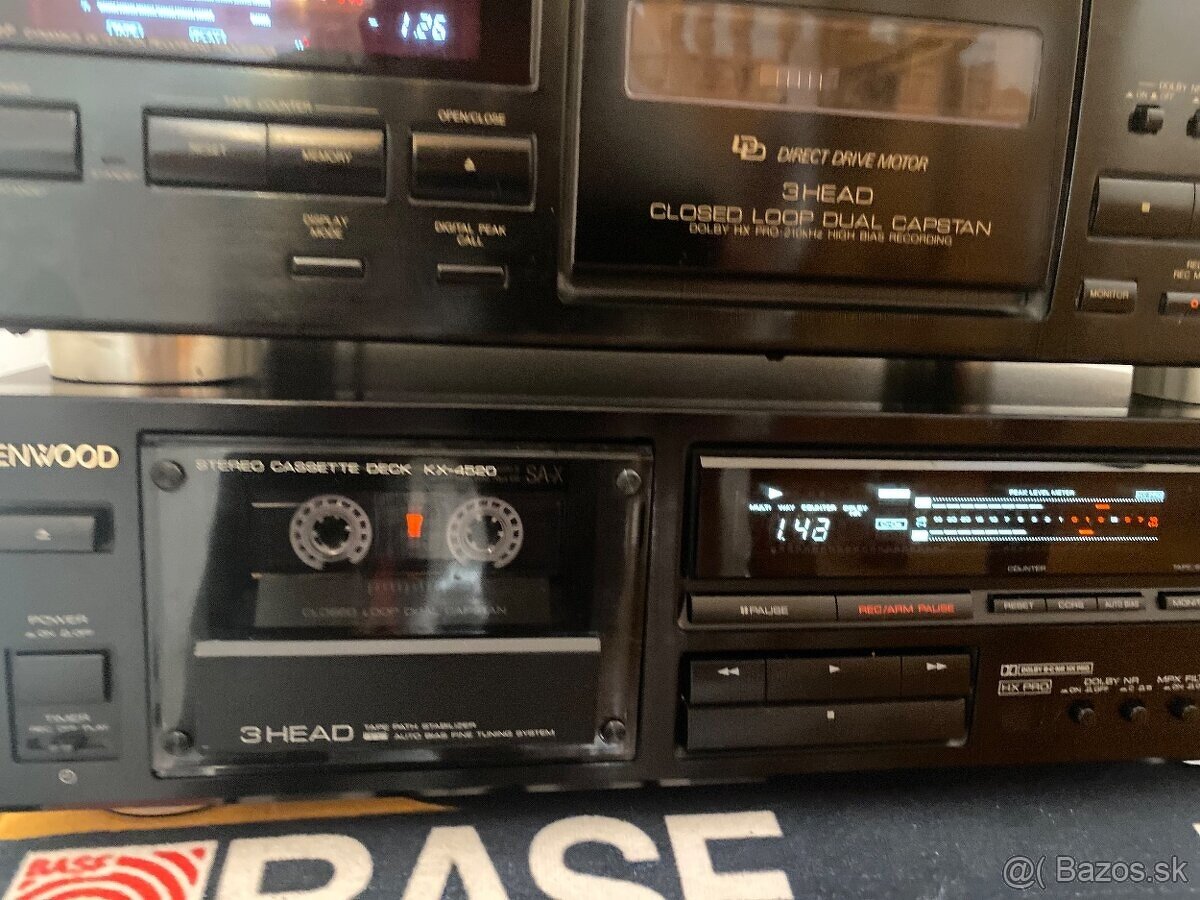 Predam kazetak 2x NAD,3-head Kenwood,JVC a dvojdeck rozne - 6