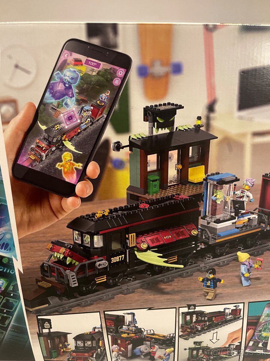 Lego HIDDEN Side 70424 Vlak duchov - 6