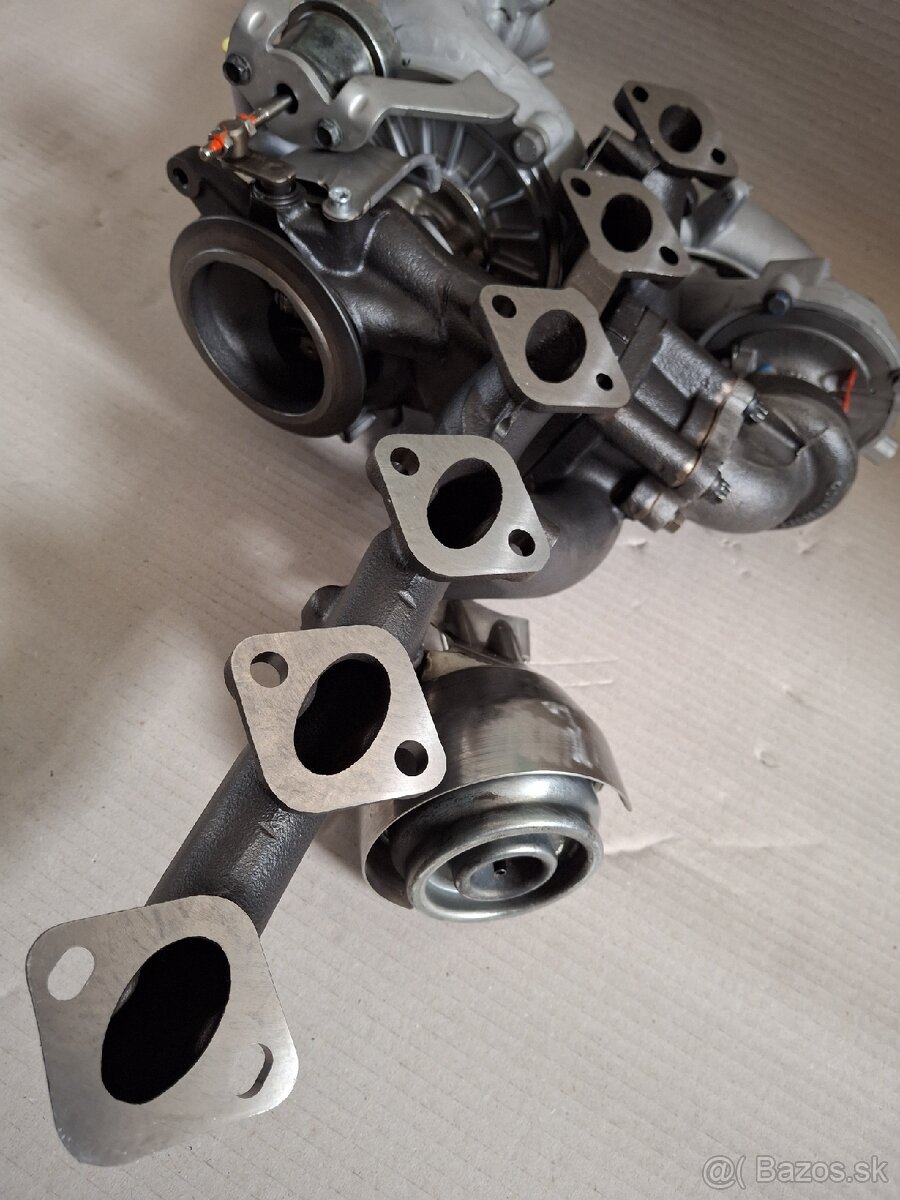 Repasované Biturbo BMW pre motory M57D30 - 6