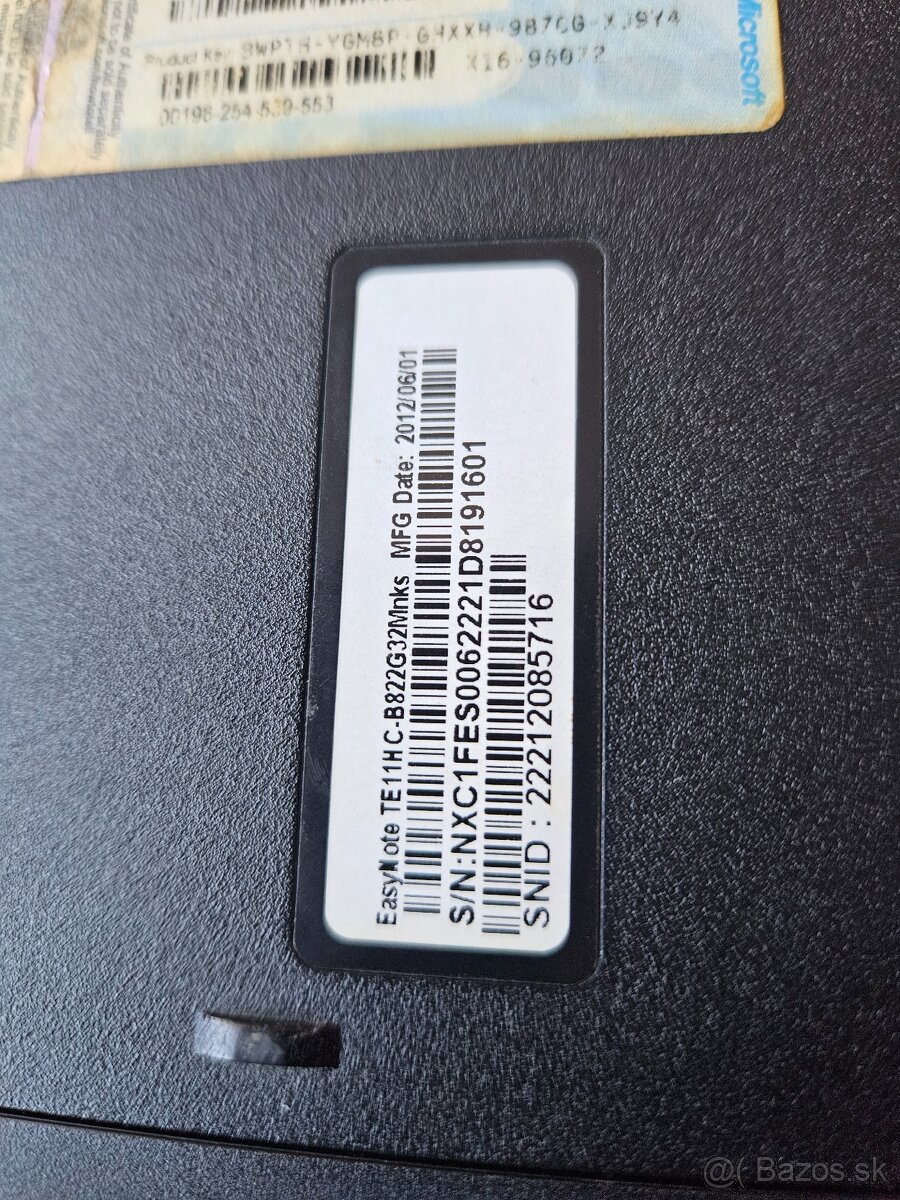 Packard Bell EasyNote TE11HC (Win 7 Original) - 6