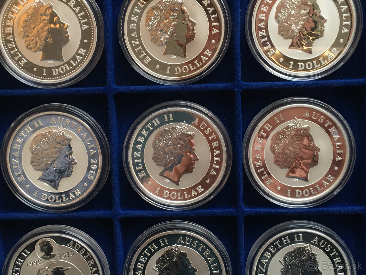 1 oz investičné striebro - Kookaburra - 6