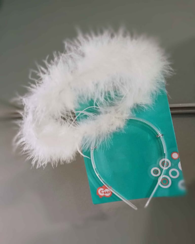 Mikuláš čiapka, brada, anjelské krídla - 6