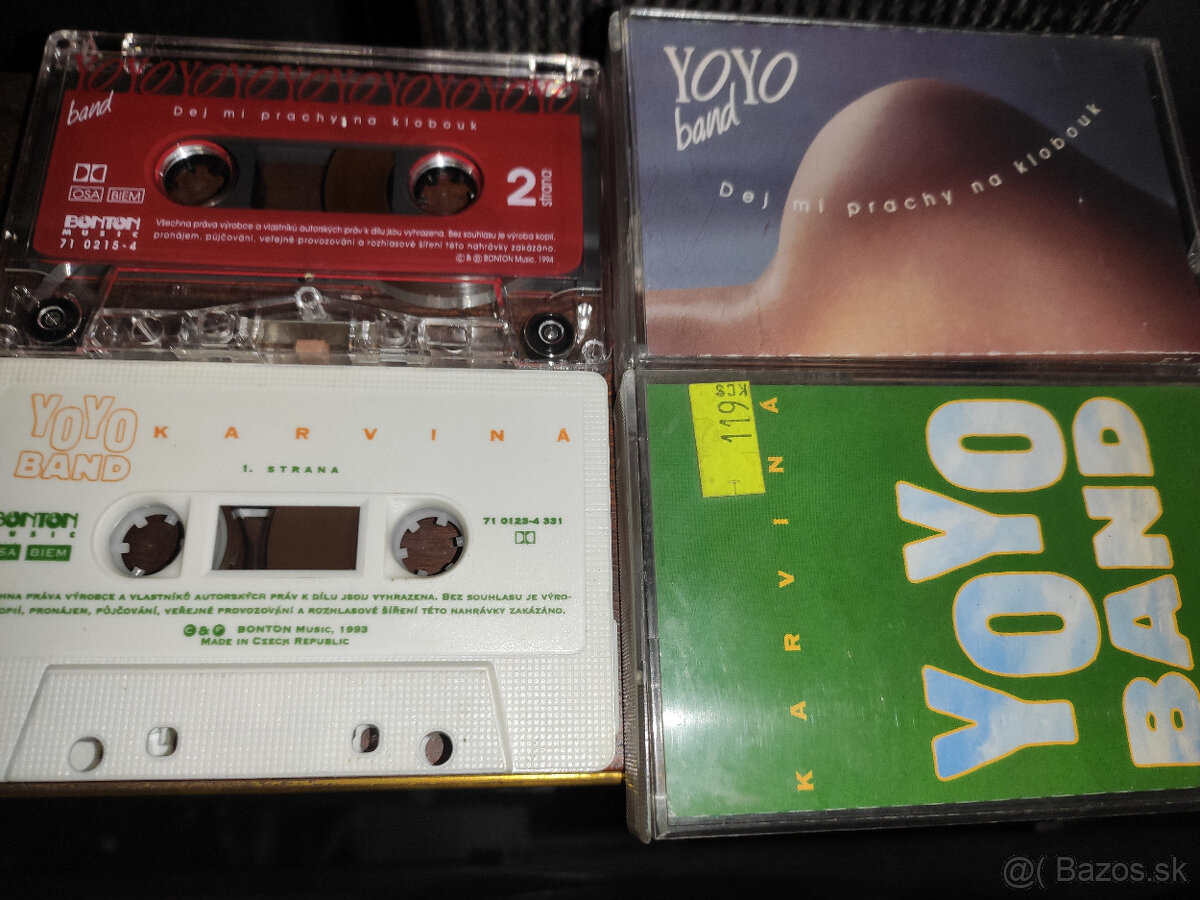 Staré československé originálne MC audio kazety - 6