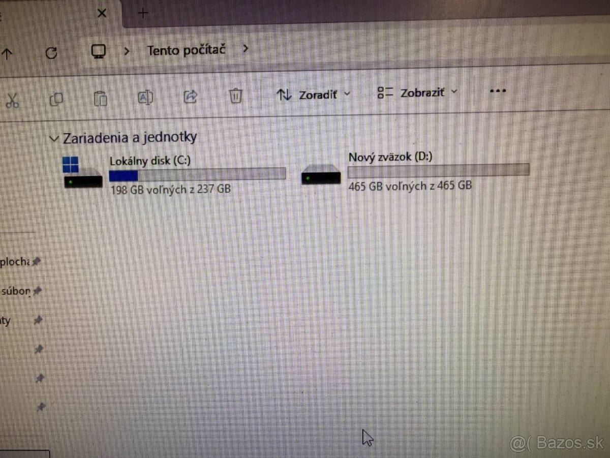 Kancelársky mini PC HP ProDesk i5-7500T / 8GB / SSD + HDD - 6