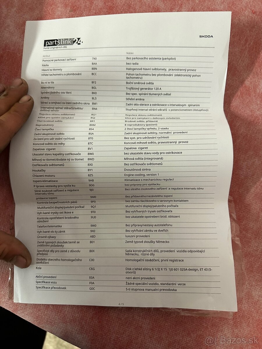 vstreky Škoda,VW, Audi, Seat - 6