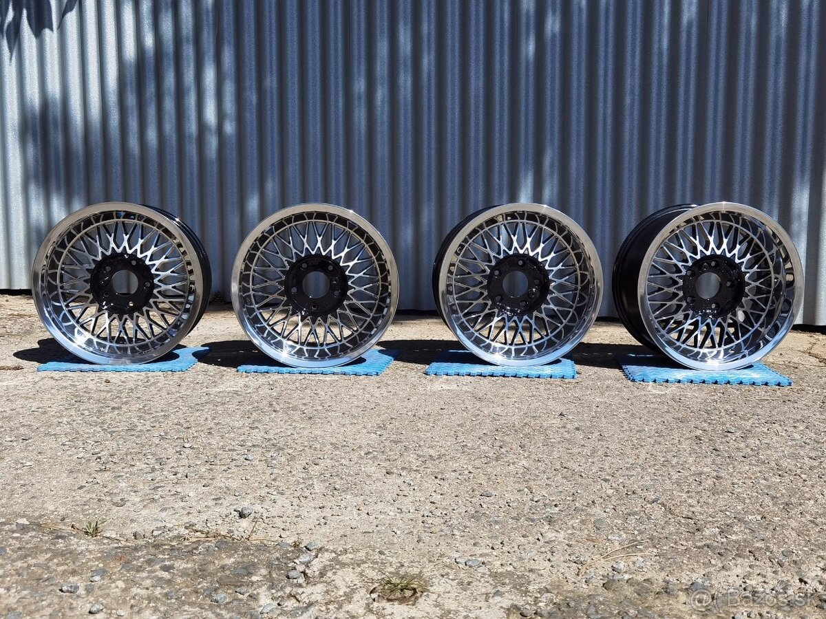 Remotec 16" 5x120 Bmw e9 e12 e23 e24 e28 e32 e34 cerna/lesk - 6