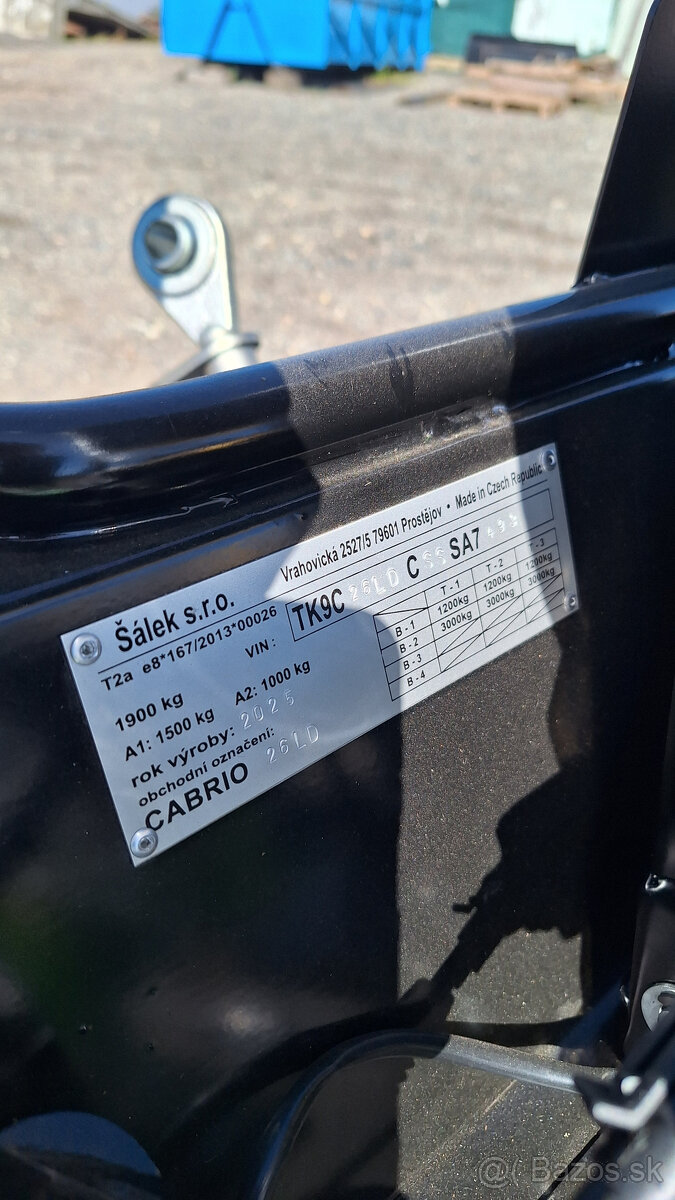 NOVÝ malotraktor CABRIO 26 LD Šálek Comfort - 6