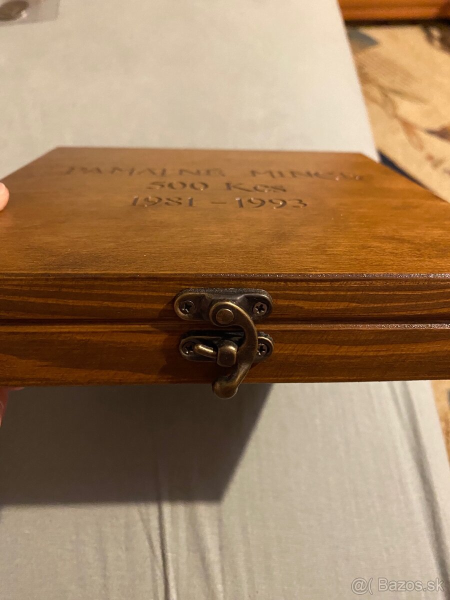 Predám krásne kazety na mince - 6