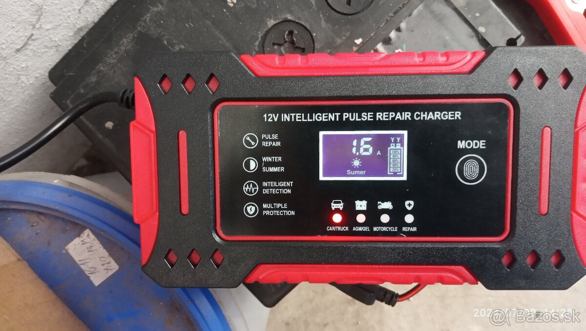 Na predaj inteligentná autonabíjačka 12V/6A - 6
