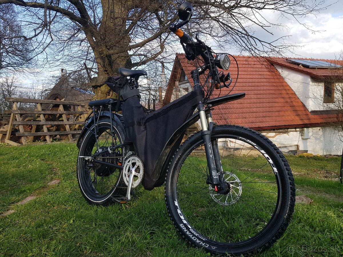Elektromotorka 5000W / skladaci a rýchly postapo ebike - 6
