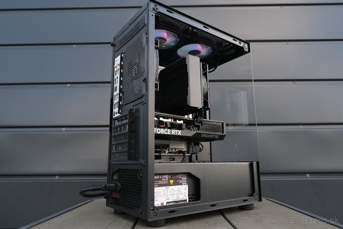 Herný PC, Ryzen 9 7900X, RTX 4070, 32GB RAM, SSD - 6