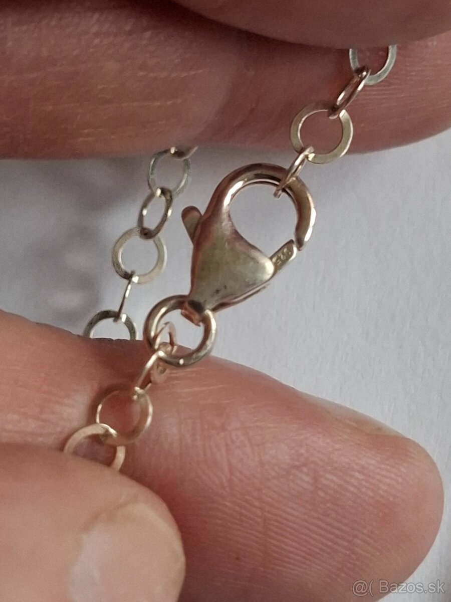 Strieborný náhrdelník - 6