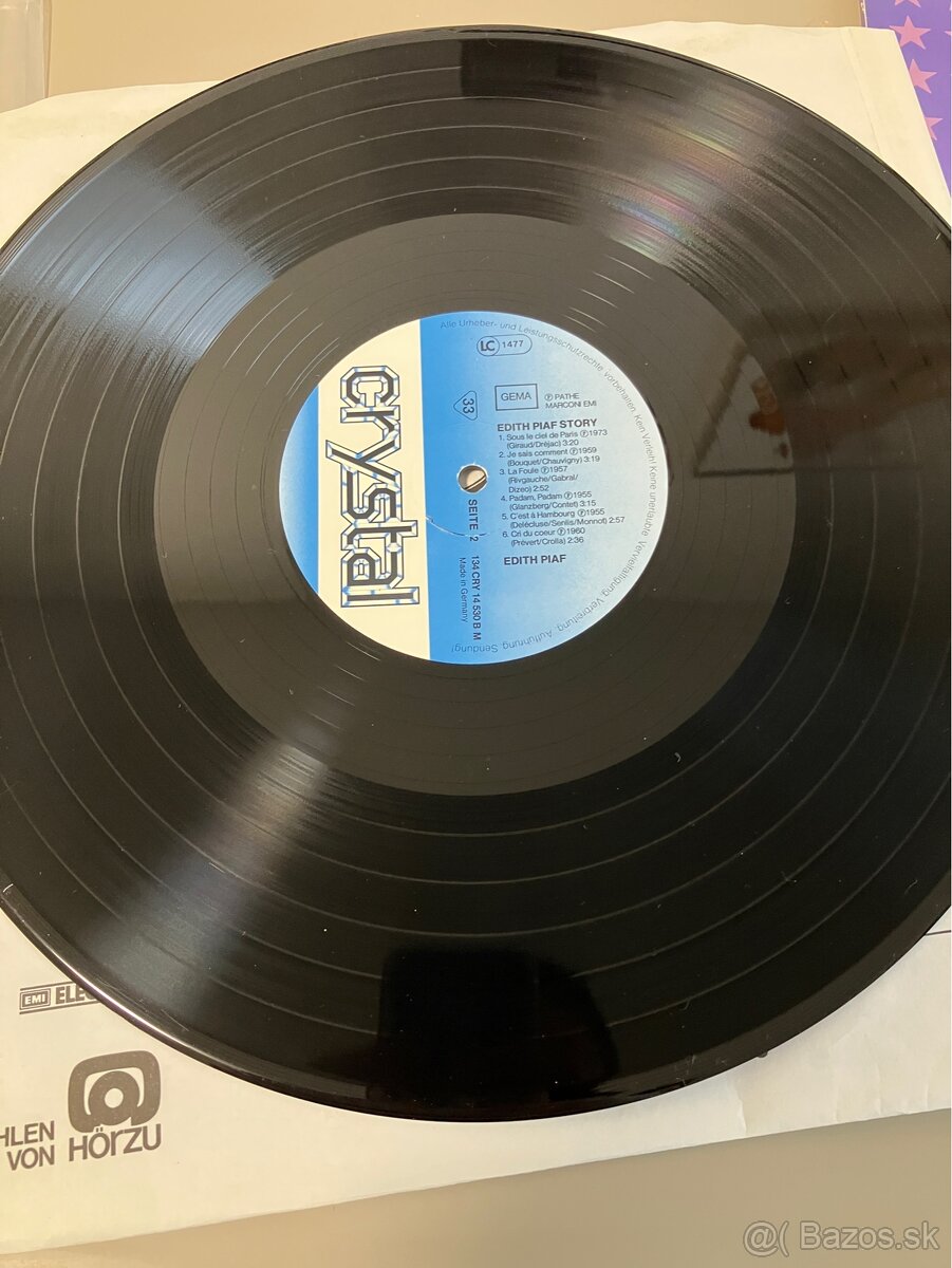 2LP Edith Piaf - Edith Piaf Story - 6