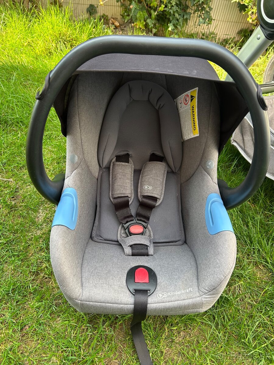 Kočík Kinderkraft Veo 3v1 grey - 6