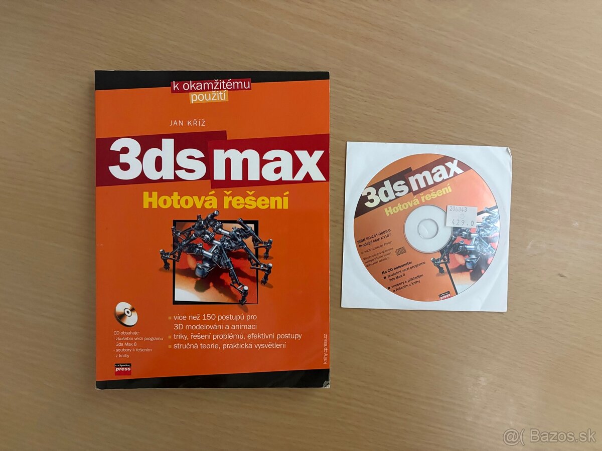 Komplet knihy 3ds Max + BONUS 3D animácia (aj CD/DVD) - 6